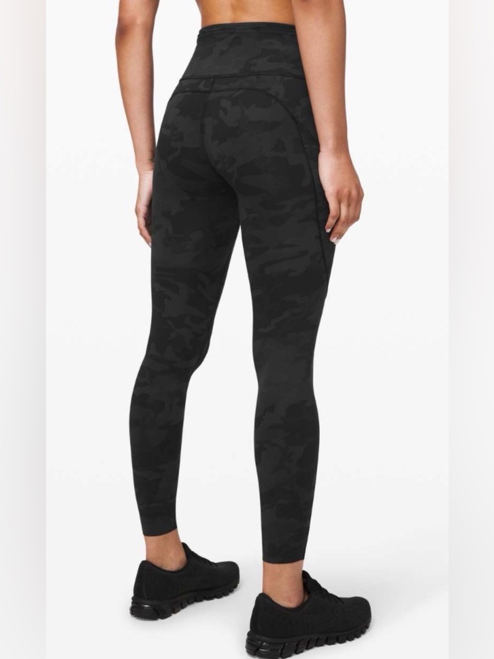 NWOT New Lululemon Fast and Free Tight II 25 Non-Reflective Nulux Incognito Camo